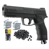 Pistola Umarex Co2 T4e Tp50 Postas De Goma Cal .50 + Combo