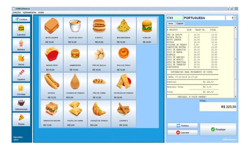 Código Fonte Java Netbeans 11 -  Lanches Bolos  Pizzas Pdv