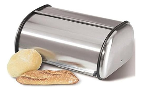 Home-it Caja De Pan De Acero Inoxidable Para Cocina, Panera,