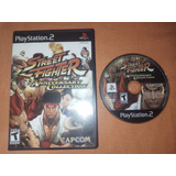 Street Fighter Aniversary Collection Playstation 2 Capcom