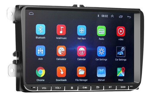 Estéreo Para Vw Golf Mk5 Polo Passat Jetta Android Carplay