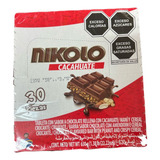 Chocolate Nikolo Cacahuate 30pz