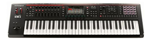 Roland Sintetizador (fantom-06), Negro, 61-key