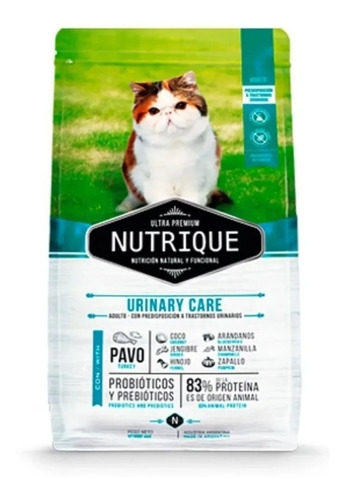 Nutrique Gato Urinary Care  2 Kg+piedra2kg Zonas Sin Cargo