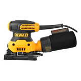 Lixadeira  Profissional  Orbital Dewalt Dwe6411  Amarela 60hz 230w 127v