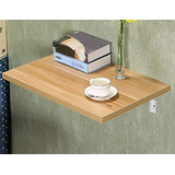 Mesa Plegable De Pared De Madera - Aprendizaje Y Trabajo Móv