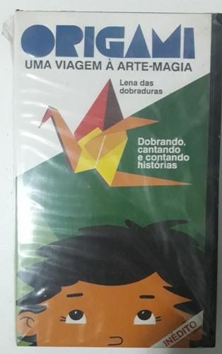 Fita Vhs Original - Origami - Uma Viagem A Arte Magia - Novo