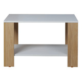 Mesa Centro Ricchezze Calabria Hickory/blanco