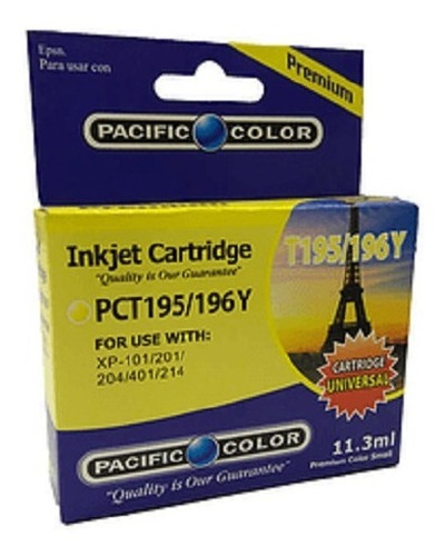 Tinta Pacific Color Pct 195/196 Y Amarilla