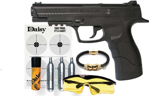 Pistola Daisy Powerline 415 Co2 Balines 4.5 Bbs Tipo Glock