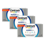 Kit Centrum Select Homem 50+ C/ 3 Caixas De 60 Cmp Cada