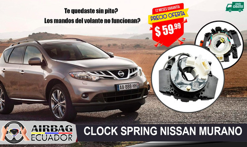 Clock Spring Nissan Sentra Navara Xtrail Tida Murano Qashqai Foto 4