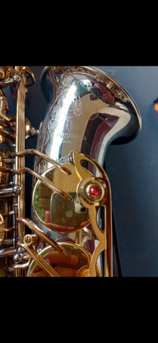 Saxofone Alto Yanagisawa Prata Com Dourado + Boquilha Arb 06