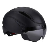 Casco Con Visor Aerodinamico - Bici Pista Fixie Tria - Salas