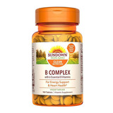 B Complex Vitaminas B (100 Tabs) Sundown Naturals