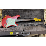 Guitarra Mjt Fender Stratocaster Custom Shop Fiesta Red