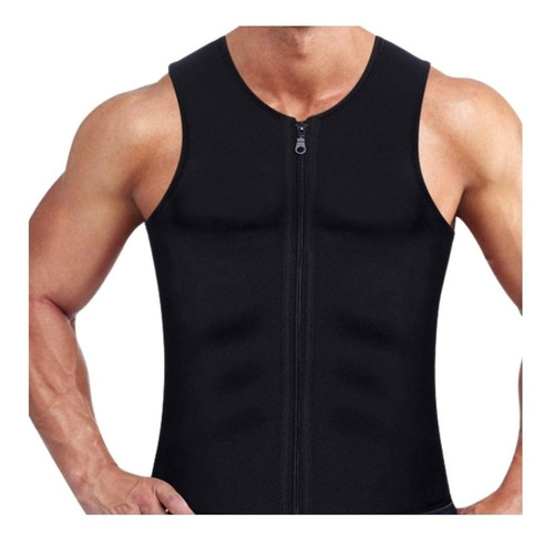 Camisa Térmica Masculina Abdominal Academia Fitness Ziper