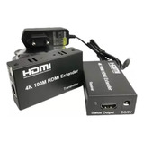 Extensor Video Hdmi 4k Hasta 100 Mts Rj45 Por Cable Utp Cat6