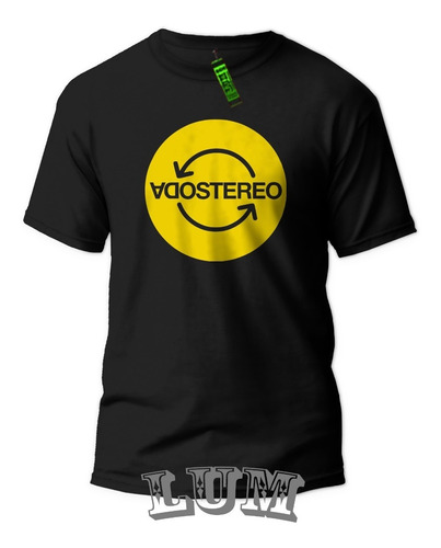 Lum - Remera Rock Soda Stereo - Algodon 1ra Calidad