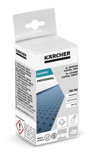 Detergente Concentrado Limpieza Rm760 / 16 Tab Puzzi Karcher