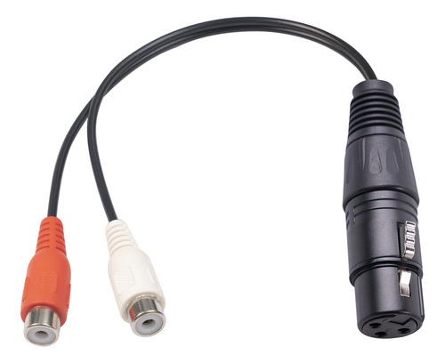 Cable Xlr A Rca Doble, Cable Divisor Xlr A Rca Y, 3 Pines, X