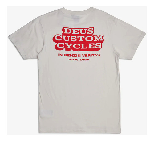 Playera Deus Ex Machina · Redline Tee · Vintage White