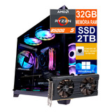 Pc Gamer Cpu Ryzen 5 8500g, 2tb M2, 32gb Ddr5, Rtx 3060 12gb