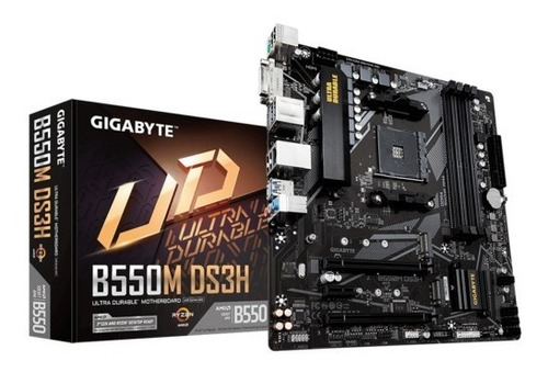 Tarjeta Madre Gigabyte B550m Ds3h Socke Am4 Ddr4  Kt