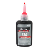 Fijador De Roscas 380, Resistencia Alta, Color Rojo 50 Ml