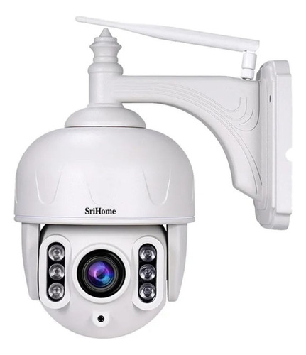 Cámara Vigilancia Ip Impermeable Srihome Sh028d 5mp 5g Zoom