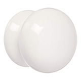 Laurey 1142 1 3/8-inch Perilla De Porcelana  Color Blanco