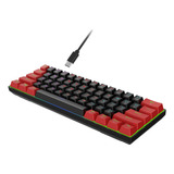 Teclado Para Juegos Pequeño 60% Teclado Mecánico Para