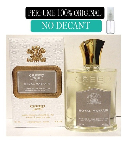 Creed Royal Mayfair 100% Original 5ml No Decant + B !