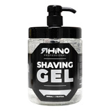 Shaving Gel Rhino Professional Silver Gel De Afeitar