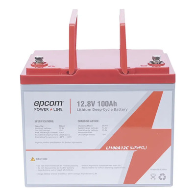 Acumulador Litio Ciclo Profundo 100ah Lifepo4 Panel Solar