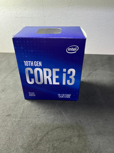 Caixa Vazia Processador Intel Core I3 10100f 