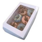 Caja Servipack Ideal Para Donas X25 Unidades