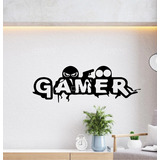 Sticker De Pared Gamer Gamepads Vinilo Decorativo 