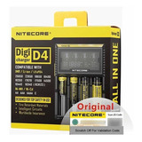 Carregador P/ Pilhas Baterias Nitecore D4 - Com Nota Fiscal!