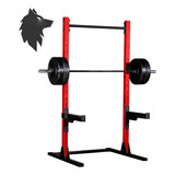 Half Rack (con Base) Powerlifting - Gym - Crossfit