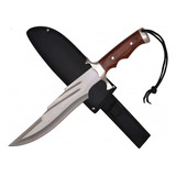 Cuchillo De Caza Bowie Hunter Razor Tactical Estamina Roja