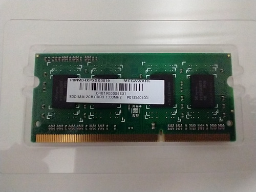 Memória Ram Sodimm 2gb Ddr3 - Para Notebook