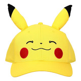 Gorra Pikachu Pokémon Con Orejas 3d Cachucha Original