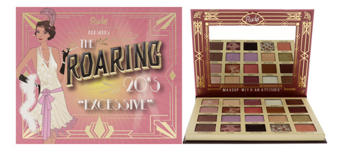 Paleta De Sombras De Ojos Rude Cosmetics The Roaring 20s Exc