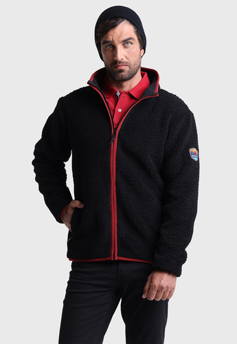 Polerón Sherpa Full Zipper Arrow Pl2533wne