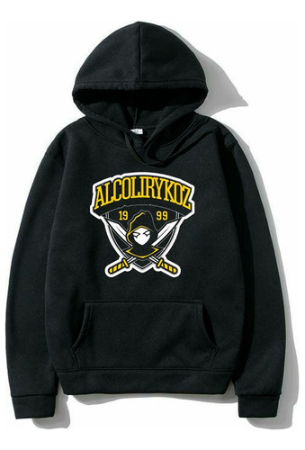 Buzo Alkolirycoz Hoddie Con Capota Hip-hop Rap