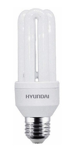  Ampolleta Tubo 3u 15w E27 2700k Hyundai