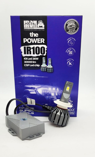 Kit Led Cree Ir100 H1 H3 H7 H11 Psx24 H27 9006 Canbus 12/24v