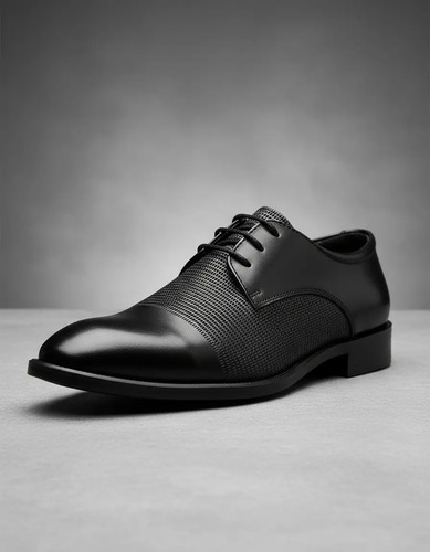 Zapato De Vestir Caballero Negro Elegante | Meses sin interés