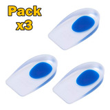 Pack X3 Plantilla Para Zapato Silicona Taloneras Espolon